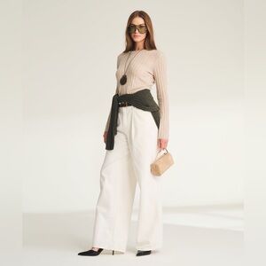 NAADAM Lightweight Cashmere Ribbed Sweater $158 MSRP